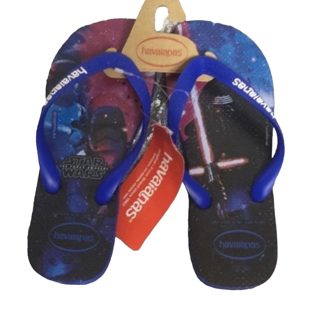NWT Havaianas Star Wars Darth Vader flip flops